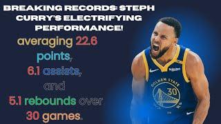 Steph Curry’s Historic Game Witness the Magic Unfold