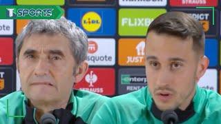 Ernesto Valverde y Álex Berenguer antes del DUELO: 'En ELIMINATORIAS NO HAY LUGAR para ERRORES'