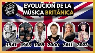 Canción Británica más Escuchada Cada Año (1940-2023). SOLO 1 CANCIÓN X AÑO