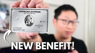 American Express Business Platinum: NEW Benefits 2025