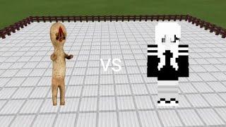 SCP 173 VS SCP 029 minecraft