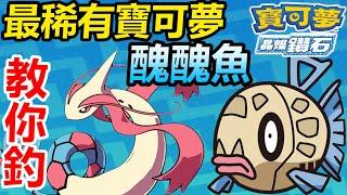 【寶可夢 晶燦鑽石／明亮珍珠】教你釣美納斯的退化醜醜魚！