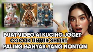 INI YANG LAGI DI CARI‼️ Cara Buat Konten AI Hewan Joget Secara Gratis - Cocok Untuk YouTube Short