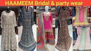 haameem nakhuda mohalla collection | haameem partywear nd bridal designer  | new garara sharara