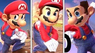 What Happens When Mario Copies All Character's Victory Screen Animations In Smash Bros Ultimate?