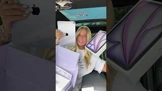 AN IPAD OMG????🫶 tarte I LOVE YOU #unboxing #haul #surprise #prhaul