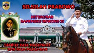 Silsilah Prabowo Subianto