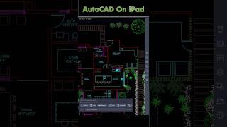 Learn AutoCAD On iPad  #shorts #autocad #cad #ipad #ipadpro #designgorhythm #2d #drawing