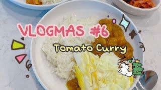 2023 Vlogmas #6 Deliciously Festive: Unveils the Ultimate Tomato Curry Recipe! 