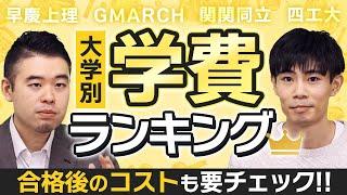 有名大学群 学費ランキング！