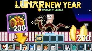 DRACONIC SPIRIT MOUNT + LUNAR NEW YEAR!! (ALL NEW ITEMS) OMG!! | Growtopia