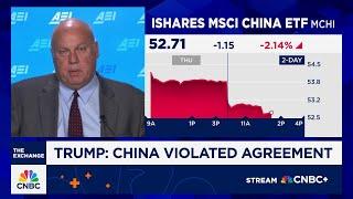 AEI's Derek Scissors on U.S.-China tensions: The real problem is there's no end point