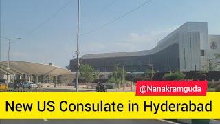 Exploring the US Consulate in Nanakramguda || US Consulate Hyderabad in Financial District