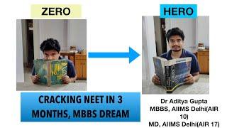How to crack NEET UG 2022 in just 3 months if you start now! - Don’t give up! #neetug #neet