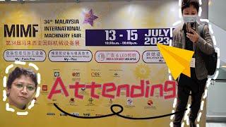 Attending MIMF 2023 @ MITEC (Malaysia International Machinery Fair) #malaysia #mimf2023 #exhibition