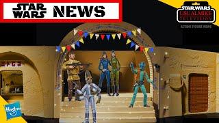 STAR WARS ACTION FIGURE NEWS CANTINA GETS BACKED BLACK SERIES HALLOWEEN AND EPIC KENNER UNBOXING!!!