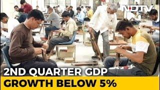 GDP Growth At 4.5% In July-September, Worst In More Than 6 Years