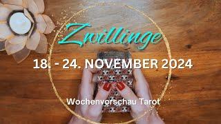 ZWILLINGE ️ "JACKPOT! VOM MANGEL IN DIE FÜLLE" Zwillinge 18. - 24. November 2024 Tarot