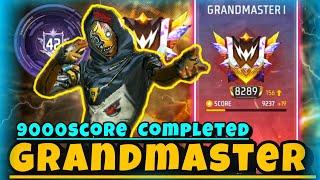 Grandmaster Pushing 9000 Score ആയിGrandmaster Rankpushing|Tips And Tricks|Garena FreeFireMAX