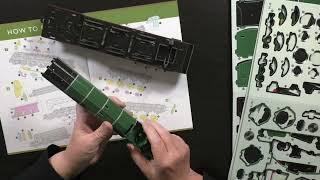 Let's Assemble 3D Puzzles /models part 5 The Flying Scotsman