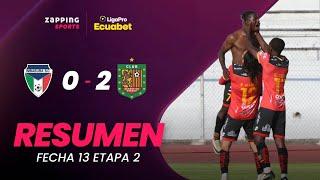 Imbabura SC 0 - 2 Deportivo Cuenca Resumen Fecha 13 / 2da Etapa / LigaPro Ecuabet