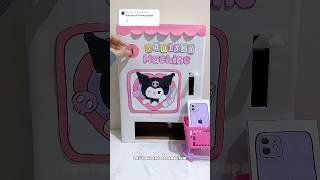 Packing sanrio squishy order (fake)  comment what to do next  #papercraft #sanrio #shorts