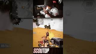 INTENSE 1v4 CLUTCH IN SCRIMS  | #scout #bgmi #shorts