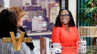 Justice Ketanji Brown Jackson Addresses Low Public Approval Of The Supreme Court | The View