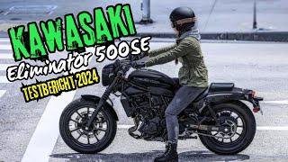 Kawasaki Eliminator 500SE - kann sie in der A2 Cruiser Klasse aufmischen?? ( Testbericht 2024 )