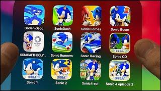 New ipadOS Update: GoSanicGoo,SonicDash,Sonic Forces,Sonic Boom,Sonic Runners,Sonic Racing,Sonic 2