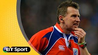 Nigel Owens mocks line-out throw | BT Sport