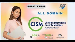 Must Watch ! Be A CISM (Certified Information Security Manager) in 2023! All Domains