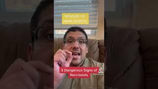 3 Dangerous  Signs ️ of Narcissists #viral #narcissist