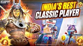 Bixi Op [ INDIA’s BEST CLASSIC PLAYER ]  Intense 1v4 Clutches in Conqueror Rank Push Lobby | BGMI