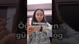 Bir günümün nasıl geçtiğini sıkça soruyorsunuz. Kısa bir video ile merakınız gitsin #öğretmen