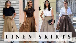 7 Must‑Have Linen Skirts for Summer 2025 — Stylish, Comfortable, and Perfect for Every Occasion