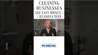 Why You Should Start a CLEANING BUSINESS REASON NUMBER 1 4️⃣