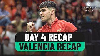 Valencia Day 4 Recap | Davis Cup 2024 Finals Group Stage