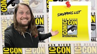 My SDCC 2024 Shopping List! Insanity!