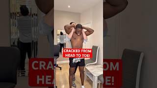 CRACKED FROM HEAD TO TOE! EXTREMELY LOUD AND SATISFYING! #asmr #satisfying #osteopath #chiropractic