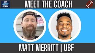 Meet The Coach: Matt Merritt (USF Associate Head Coach, Run Game Coordinator & Running Backs Coach)