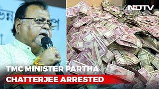 Bengal Minister Partha Chatterjee Arrested After Teacher Job Scam Raids