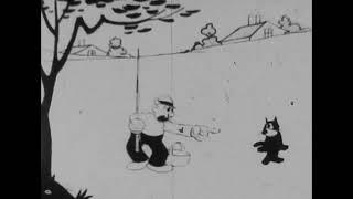 1920s？1930s?.Felix the Cat.Title"Egypt".early anime. Get the film.Patrick Peter Sullivan.