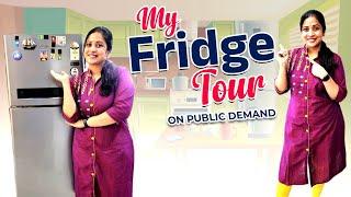 My Fridge Tour | Most Requested Video | Vlog | Sushma Kiron