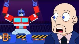 Optimus Prime vs Robot Wars | BeanoToons