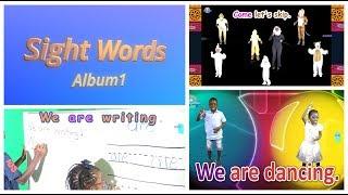 Sight Words Album 1 for Kindergarten | 24 Songs