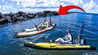 Jetty was LOADED w/ fish: kayak fishing Charleston