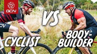 What Happens When A Bodybuilder Goes Cycling?