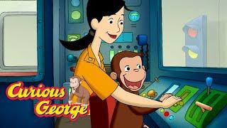 George Drives a Train!  Curious George  Kids Cartoon  Kids Movies