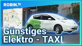 Elektroauto TAXI in günstig  CleverShuttle